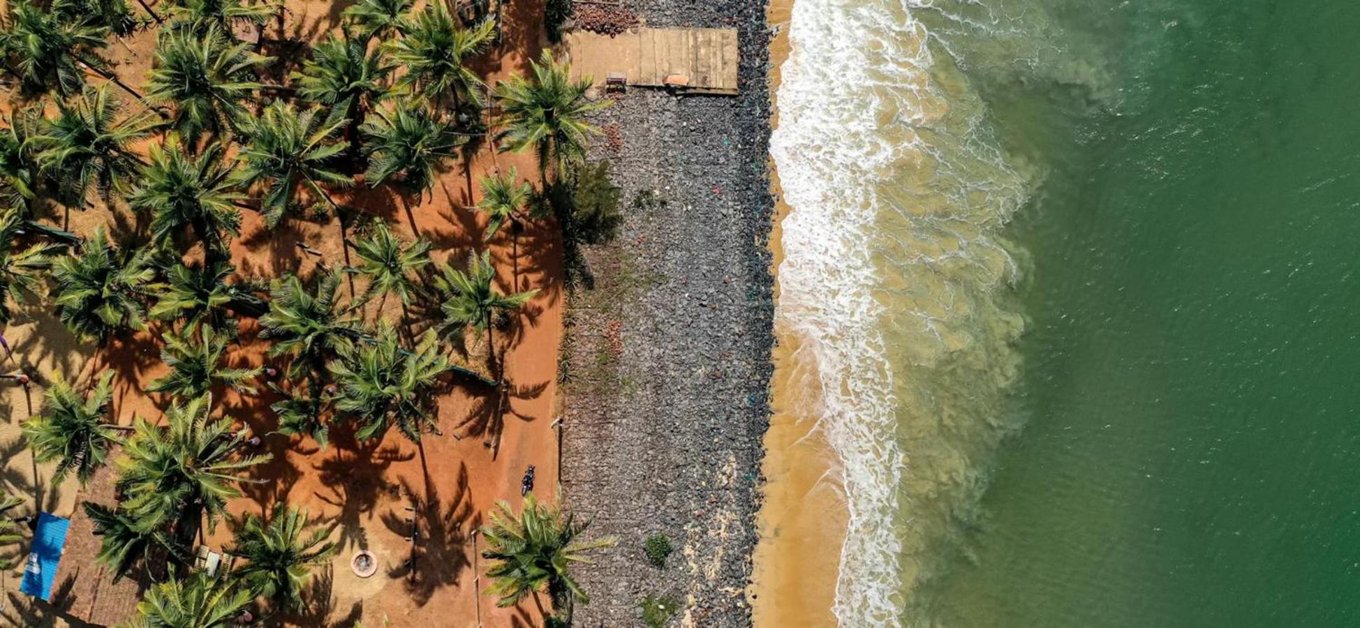 Saffronstays Stella Maris - Luxury Beach Front Villa Near Redi Beach Querim Buitenkant foto
